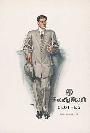 社会品牌服装`Society brand clothes (1910)