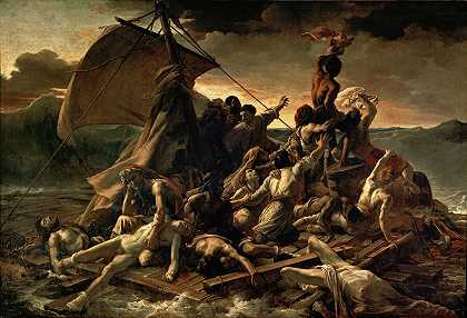 美杜莎号木筏`The Raft of the Medusa (1818) by Théodore Géricault