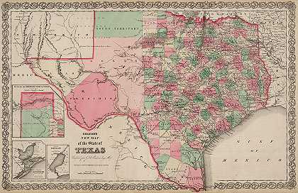 得克萨斯州`Texas by Colton