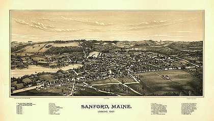 缅因州桑福德`Sanford, Maine by George Norris