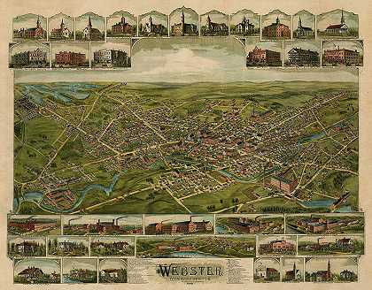 马萨诸塞州韦伯斯特`Webster, Massachusetts by Bailey