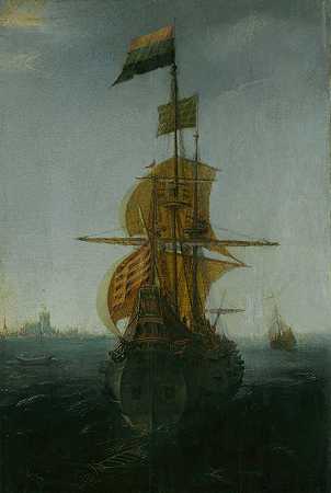 东印度阿姆斯特丹`An Amsterdam East Indiaman (c. 1625 ~ 1650) by Abraham de Verwer