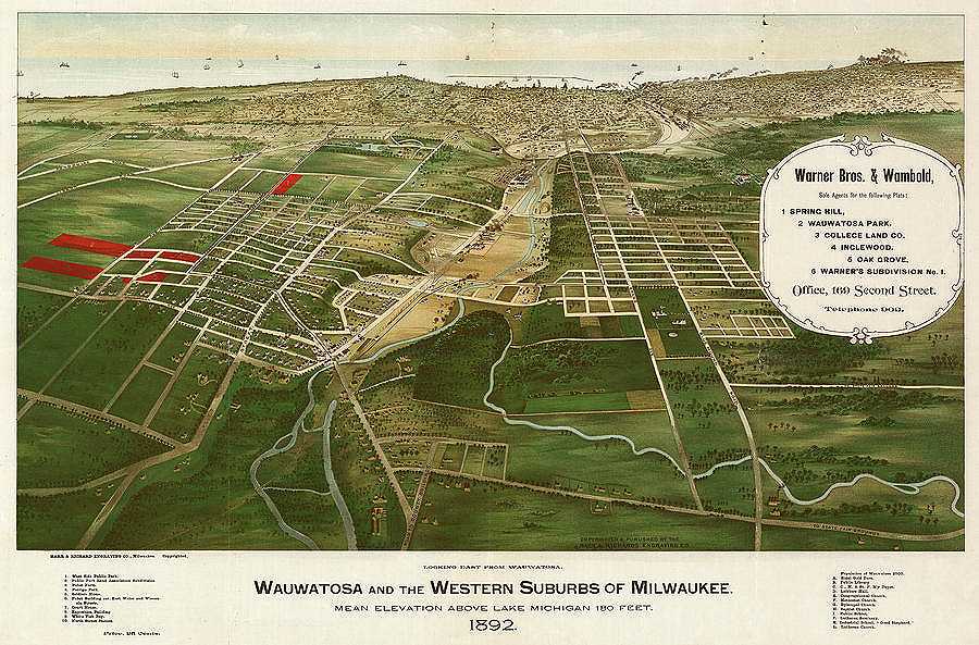 AF-Wauwatosa and the western suburbs of Milwaukee 1892