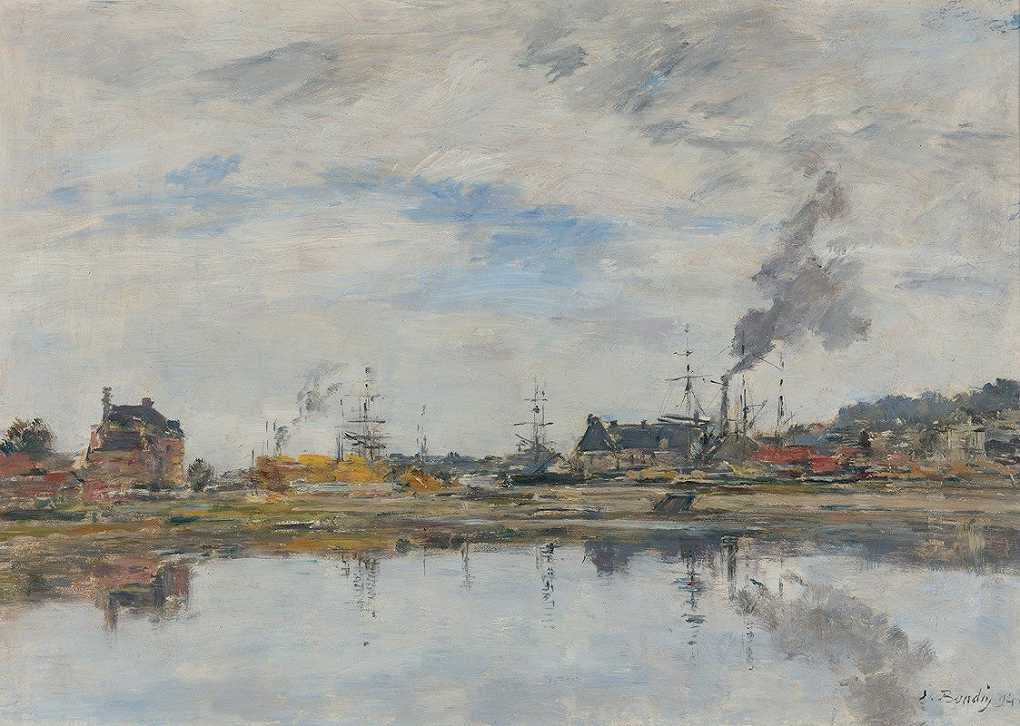 `La Retenue À Trouville (1894) -