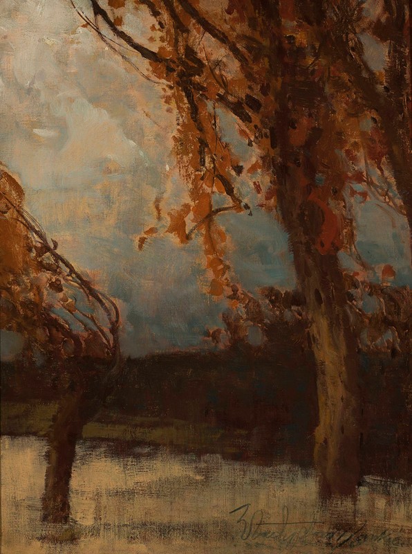 `Autumn trees (1920) -