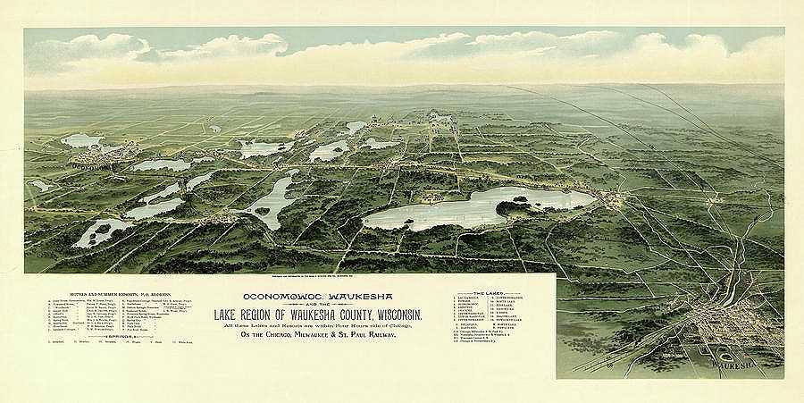 AF-Oconomowoc, Waukesha and the lake region of Waukesha County, Wisconsin, Chicago