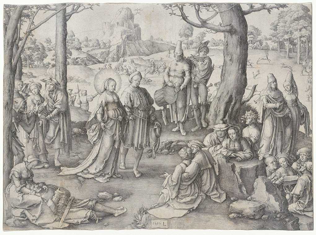 `The Dance of Saint Mary Magdalene (1519) -