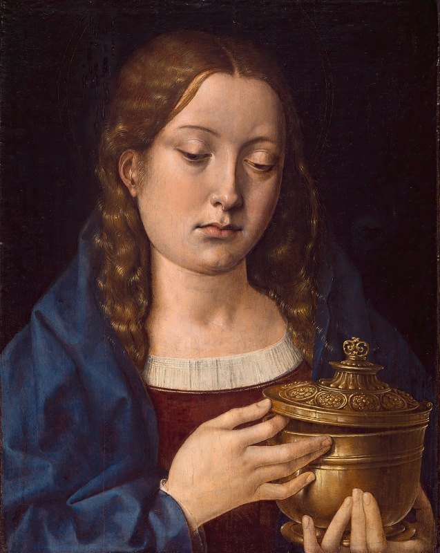 `Catherine Of Aragon As The Magdalene (between 15th and 16th century) -