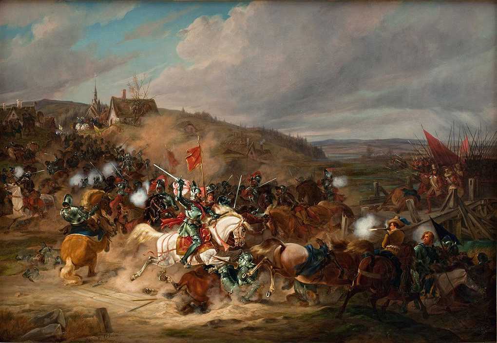 `Daniel Rantzau Bemægtiger Sig Tureby Bro I Skåne Under Syvårskrigen 1563`1570 (1837 – 1838) -