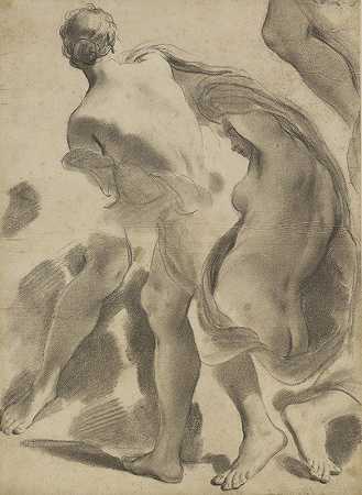 女性裸体研究`Studies of Female Nudes (1785~1790) by Gaetano Gandolfi