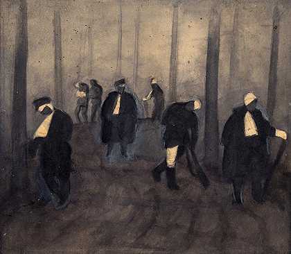 Path of the Nightmare`Path of the Nightmare (1916) by Jāzeps Grosvalds