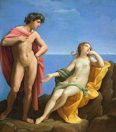 巴克斯和阿里阿德涅`Bacchus and Ariadne by Guido Reni