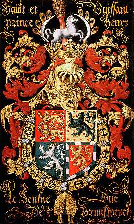金羊毛勋章的军械牌-18`Armorial plates from the Order of the Golden Fleece – 18 by Lukas de Heere