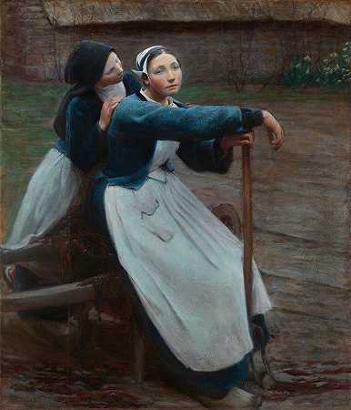 欲望`Désirs (1892) by William Sergeant Kendall