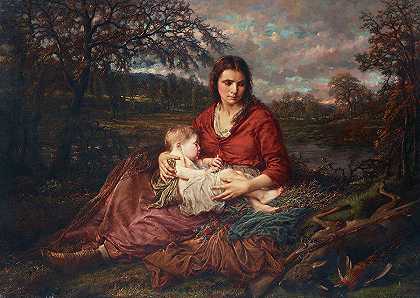 母子`Mother and child by Henry Campotosto