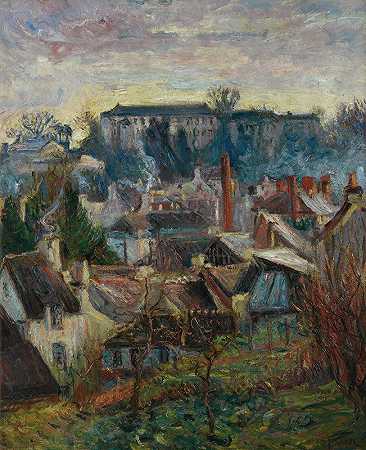 法莱斯`Falaise (circa 1904~05) by Emile Othon Friesz