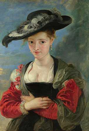 苏珊娜·伦登肖像`Portrait of Susanna Lunden by Peter Paul Rubens