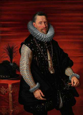 阿尔伯特大公画像`Portrait of the Archduke Albert by Peter Paul Rubens