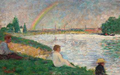 彩虹`The Rainbow by Georges Seurat