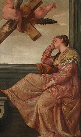 圣赫勒拿之梦`The Dream of Saint Helena by Paolo Veronese