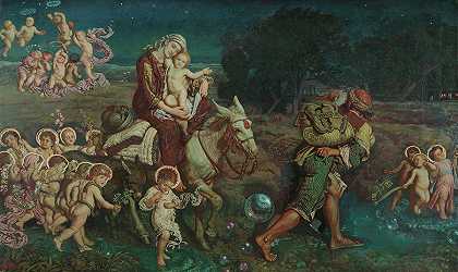 无辜者的胜利`The Triumph of the Innocents by William Holman Hunt