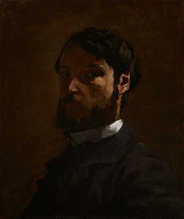 自画像`Self Portrait (1867 1868) by Frédéric Bazille