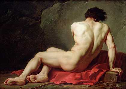 普特洛克勒斯`Patroclus by Jacques-Louis David