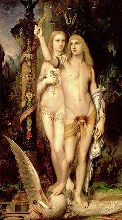杰森和美狄亚`Jason and Medea by Gustave Moreau