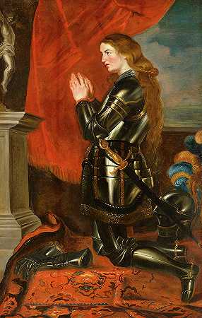 圣女贞德`Joan of Arc by Peter Paul Rubens