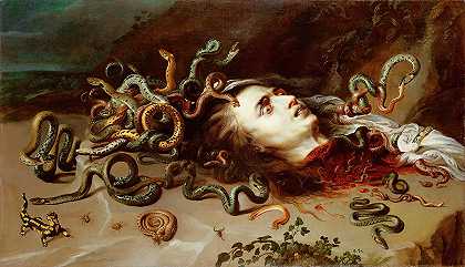 美杜莎`Medusa by Peter Paul Rubens
