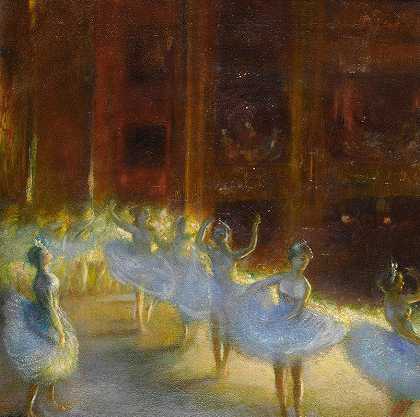 芭蕾舞团`Le Ballet by Gaston La Touche