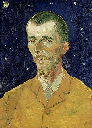 诗人尤金·博赫`The Poet, Eugene Boch by Vincent van Gogh