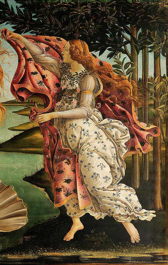 春天的时光`The Hora of Spring by Sandro Botticelli