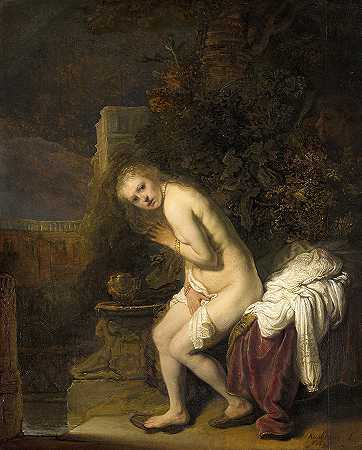 苏珊娜`Susanna by Rembrandt van Rijn