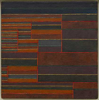 在目前的六个门槛中`In the Current Six Thresholds (1929) by Paul Klee