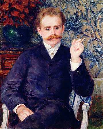 阿尔伯特·卡亨德安弗斯`Albert Cahen d\’Anvers by Pierre-Auguste Renoir