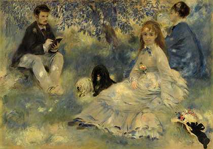 亨利奥家族`Henriot Family by Pierre-Auguste Renoir