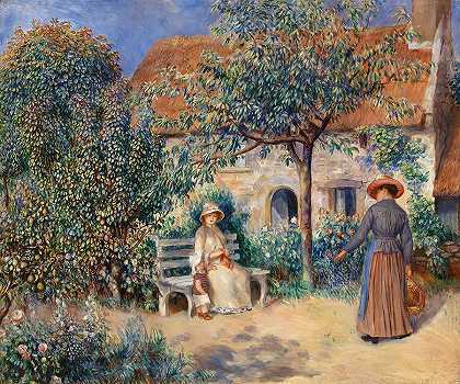 在布列塔尼`In Brittany by Pierre-Auguste Renoir