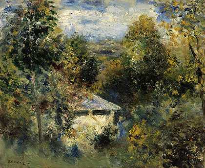 卢维西恩斯`Louveciennes by Pierre-Auguste Renoir