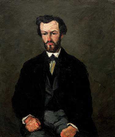 安东尼·瓦拉布雷格`Antony Valabregue by Paul Cezanne