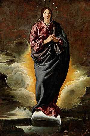 圣母无原罪始胎`The Immaculate Conception by Diego Velazquez