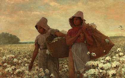 采棉工`The Cotton Pickers by Winslow Homer