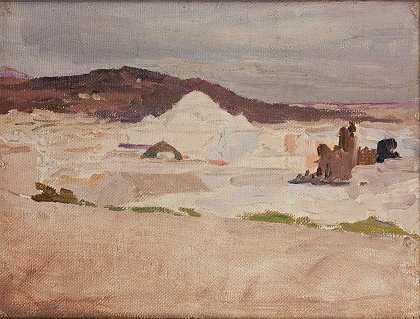 突尼斯`Tunis (1909) by Jan Ciągliński