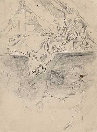 学习军靴（维索）`Study for ;Army Boots (verso) (1865) by Winslow Homer