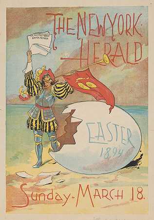 《纽约先驱报》，1894年复活节`The New York Herald, Easter 1894 (1894)