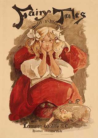 童话故事，梅布尔·F·布洛吉特`Fairy tales, Mabel F. Blodgett (1895) by Ethel Reed
