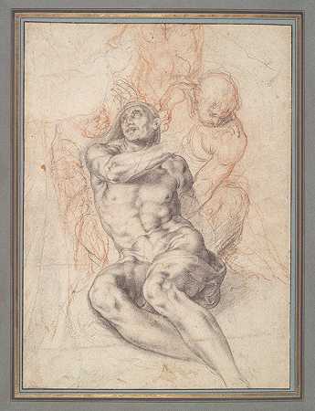 拉撒路复活研究`Study for a Resurrection of Lazarus (late 16th–early 17th century) by Cherubino Alberti