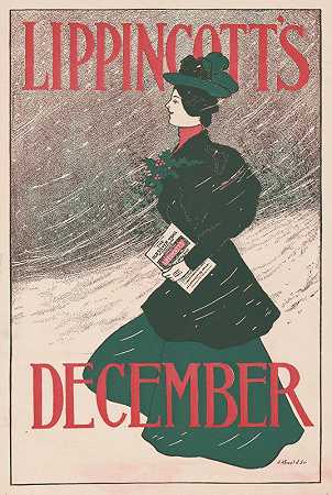 利平科特十二月`Lippincotts December (ca. 1895) by Joseph Gould