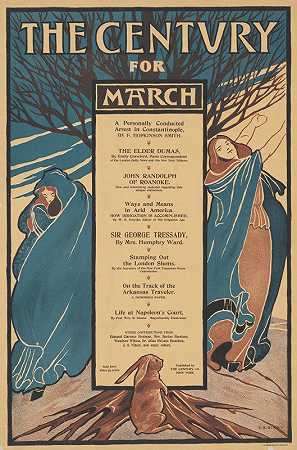 三月的世纪`The century for March (1896) by Elisha Brown Bird