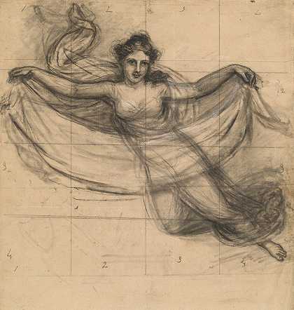 银娇`A Muse (1815~1818) by John Vanderlyn